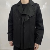 DRKK iko Kostadinov风格 拉链纽扣解构西装 外套宽松独立裁剪男女