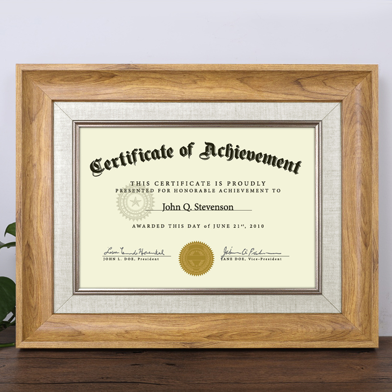 员工志愿者培训资质纹绣摆台证书