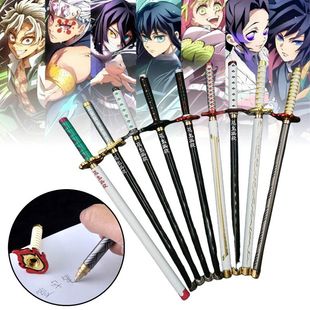 20cm Demon Slayer Katana Pen Tanjirou Sword Ainme Kimetsu No
