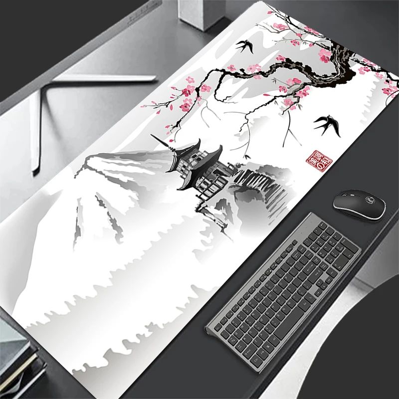 Mouse Pad Gaming Sakura Japanese Cherry Blossom XL Home New