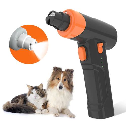 Electric Pet Nail Grinder USB Rechargeable Dog Nail Clipper