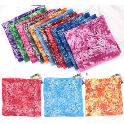 Fashion Unisex Men Women Bandana Hairband Cowboy Mens Biker
