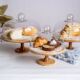 cover display dessert Cake tray stand snack glass rack with