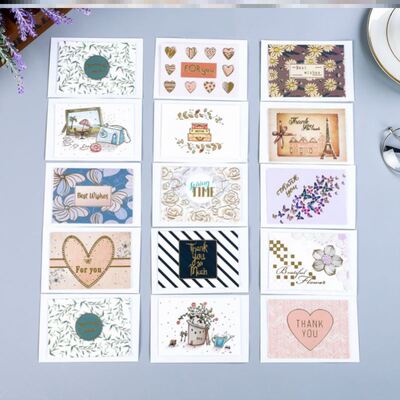 thankyou卡 all farewell card卡片 good luck for you cards