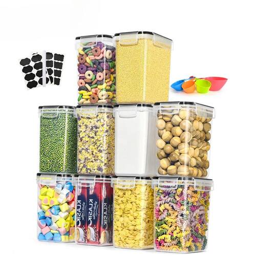 10-Piece BPA-Free Airtight Food Storage Containers with Lids