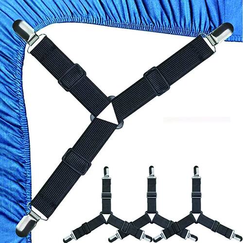 Universal Bedsheet Corner Tightener Clips Invisible Bedsprea