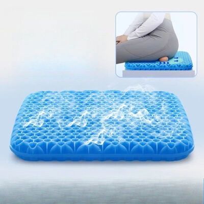 Seat Cushion - Cool Honeycomb Gel for Summer - Car Seat Cush