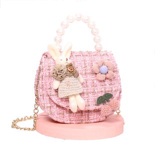 儿童包包斜挎包可爱洋气小女孩手提包女童公主时尚手拎包网红女生