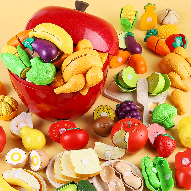 儿童切切乐玩具女孩子剥皮撕撕乐