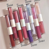 leemember荔萌双头唇釉镜面水光哑光唇泥口红小众平价FUN07碎碎冰