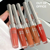 OOO奶嘟笔双头唇泥唇线柔雾哑光裸色口红水嘟唇釉out office