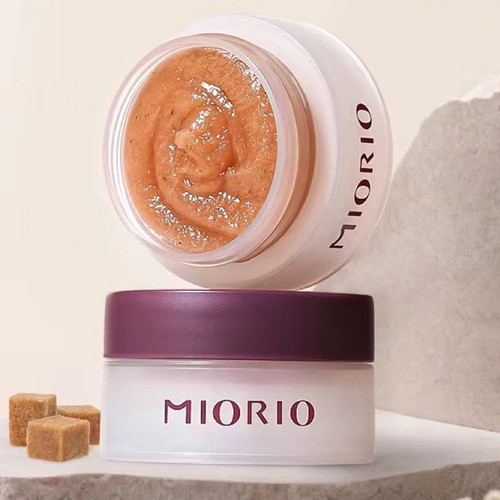 miorio米澳拉黄糖唇部磨砂膏