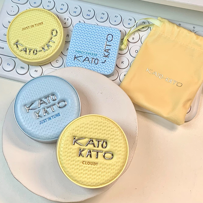 KATO秋冬限定散粉多云转雾柔焦蜜粉水散粉升级版恰好合拍织我粉饼