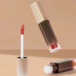 tommark唐魅可唇釉柔雾哑光焦糖红棕色显色显白持久口红 正品