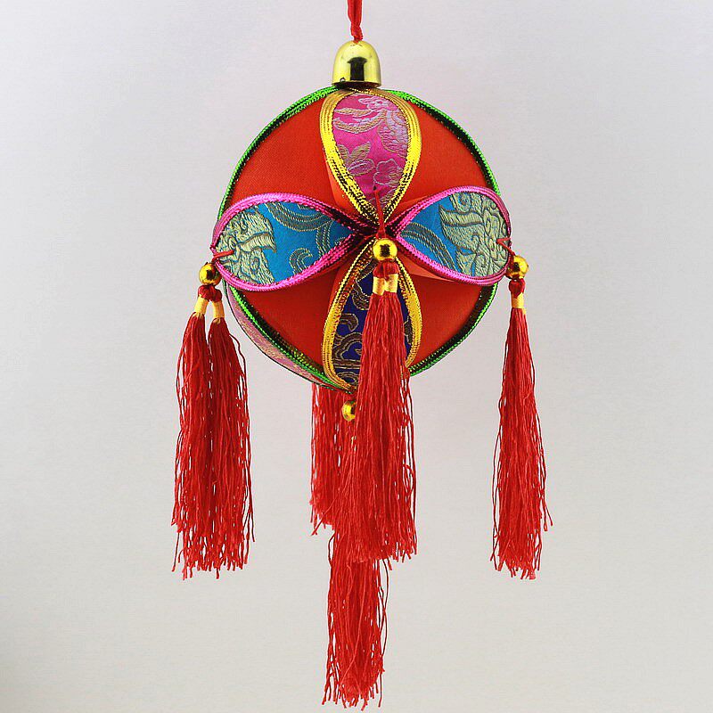 三月三绣球广西民族特色壮族手工艺品幼儿园学生舞蹈演出道具靖西