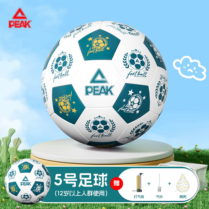 匹克足球成人训练5号足球小学生幼儿园比赛中考训练皮球足球训练