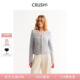 CRUSH 花呢V领箱型夹克上衣小香风外套 Collection2026年早春新款