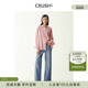 直筒裤 CRUSH 女简约舒适阔腿裤 牛仔裤 Collection早春新款