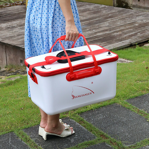 加厚不可折叠防水多功能活鱼桶