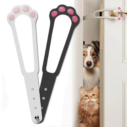 Cat Door Holder Latch Adjustable Dog Door Stopper Elastic Ga