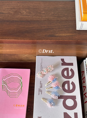 DreamiestACC手工串珠花朵发卡