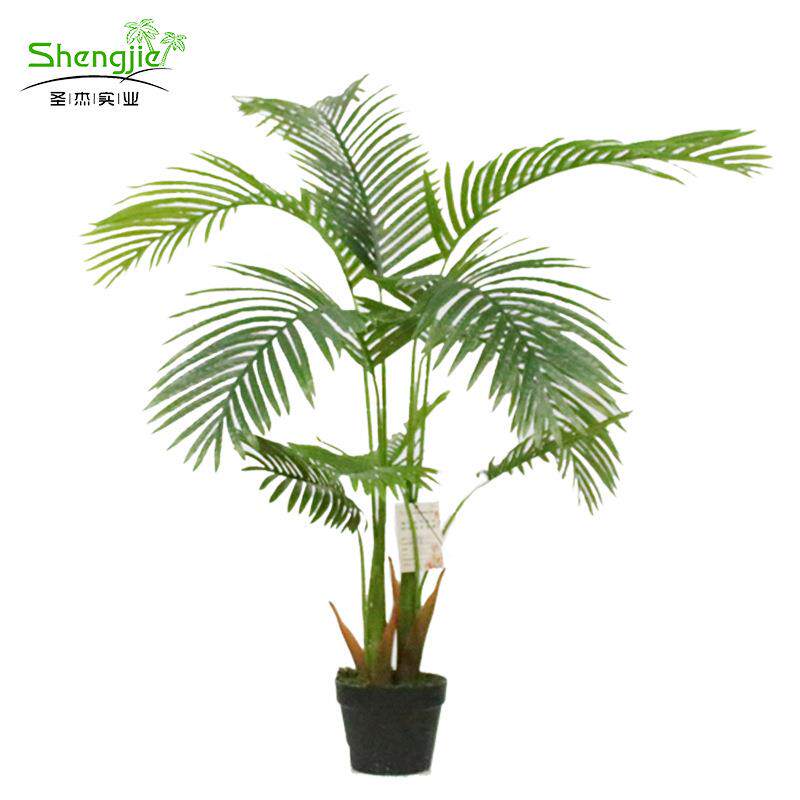 仿真凤尾葵绿植室内家居假绿植盆栽装饰夏威夷葵小葵树假植物厂家