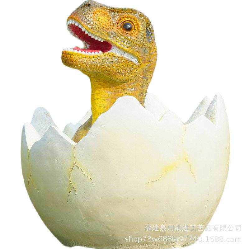 户外仿真恐龙雕塑公园林游乐场景区学校动物装饰模型霸王龙大摆件