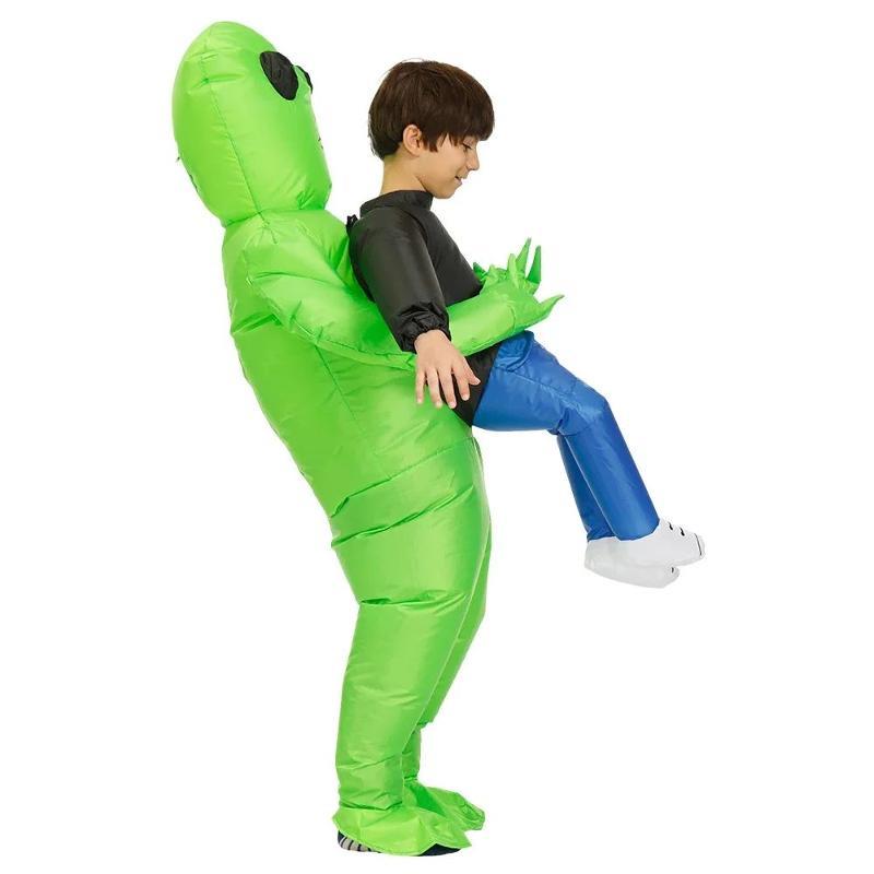 Halloween Adult Alien Inflatable Costume Kids Boys Girl