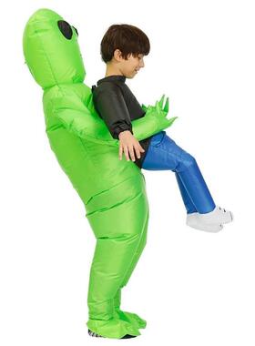 Halloween Adult Alien Inflatable Costume Kids Boys Girl