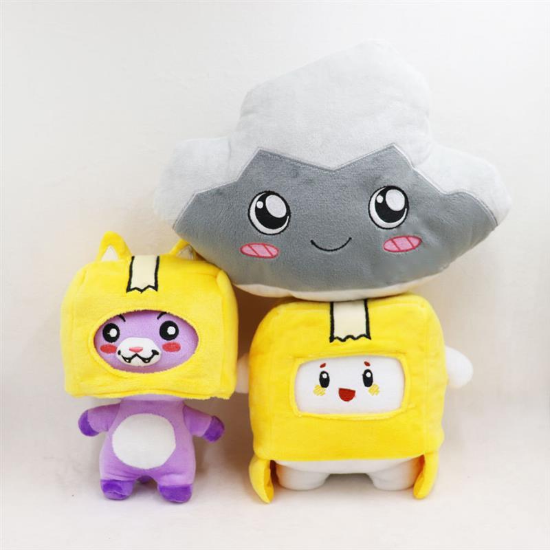 lankybox Danboard Fdget stuff toys kds plush toy纸盒小人