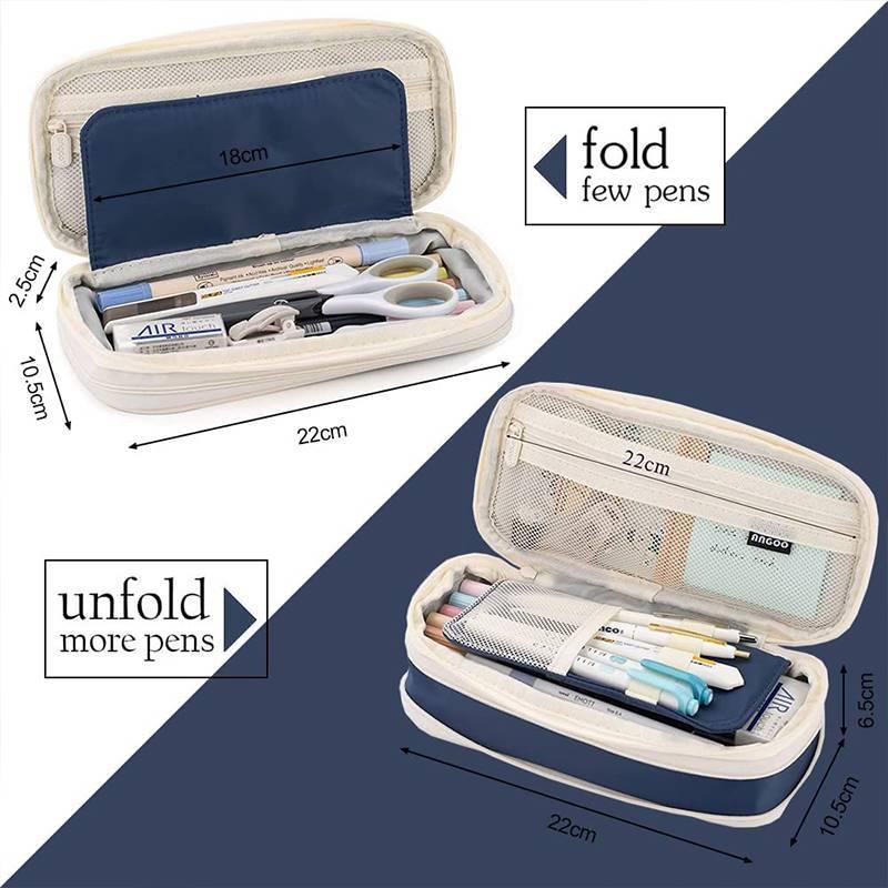 Kawaii Pencil Case Korean Pouch for Girls Large Capacity