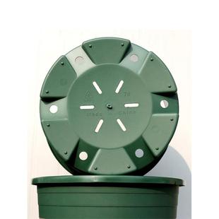 More large flower pot plastic plant trU62665ees green plant