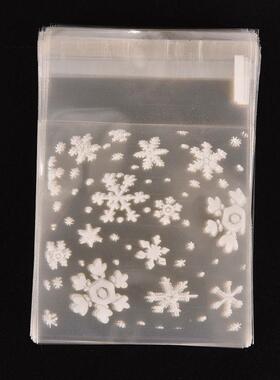 100PCS Christmas Candies Plastic Cookie food Bag(糖果袋)