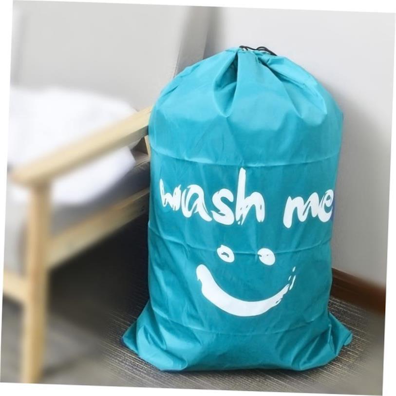 Nylon Laundry Bag Travel Storage Pouch Machine Washable