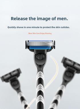 GilletSBXte Vector Men Shaving Razor Blades Manual Safety Ra