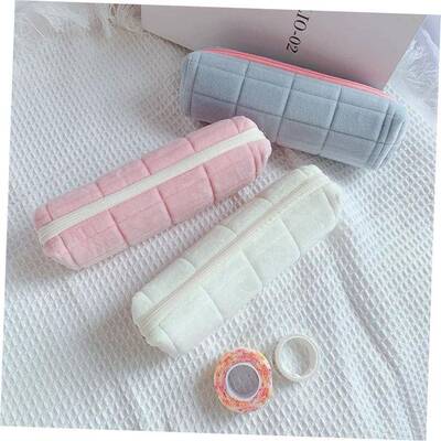Kawaii Pencil Case Creative Pillow Bag Large Capacity Short