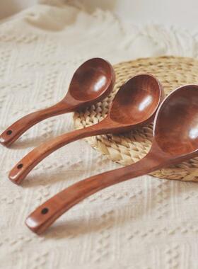 Wooden Soup Ladle - Large Ramen Serving Spoon