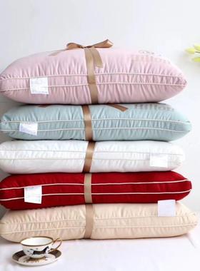 Down Alternative Bed Pillows Sleeping Hotel Pillow蚕丝棉枕头