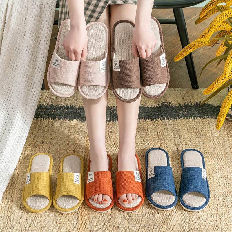 men women slippers indoor home shoes 室内木地板厚底居家鞋