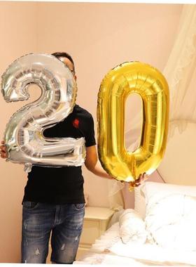 Highquality Birthday number balloon party decoration