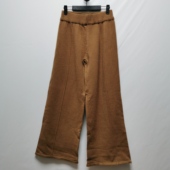 百搭保暖高腰直筒羊毛裤 时尚 女B244 去标系列2025冬季 撤柜女装