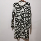 bout品牌去标女士轻奢春秋长袖 圆点卫衣韩版 连衣裙百搭女舒适C708