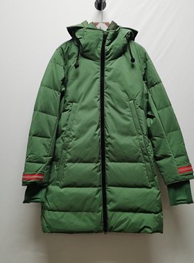 达去标加厚女长羽绒服户外羽绒大衣DATW111019那不勒斯的萤火之一