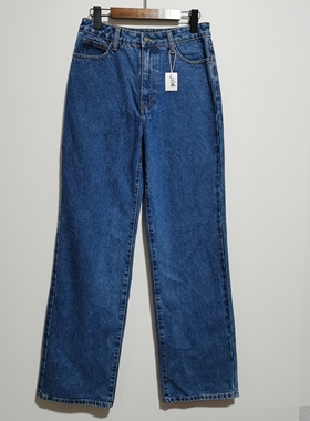 Z系列撤柜女2025春秋时尚百搭显瘦直筒牛仔裤女长裤G708（6756）