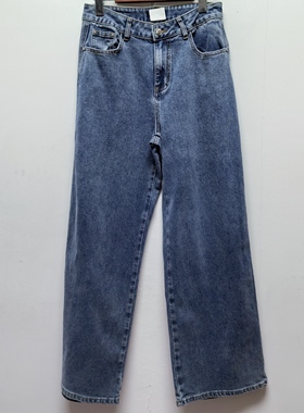 【好物推荐】D去标2025秋冬新款简约百搭直筒牛仔直筒裤长裤L734