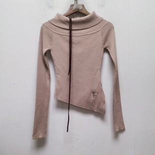 女装 设计感春秋款 时尚 休闲百搭修身 N662 好物推荐 显瘦针织衫