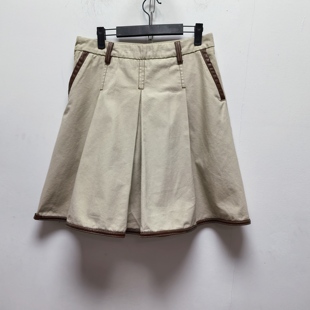 2025春秋新款 百搭休闲宽松牛仔裙显瘦短裙P437 去标女士时尚