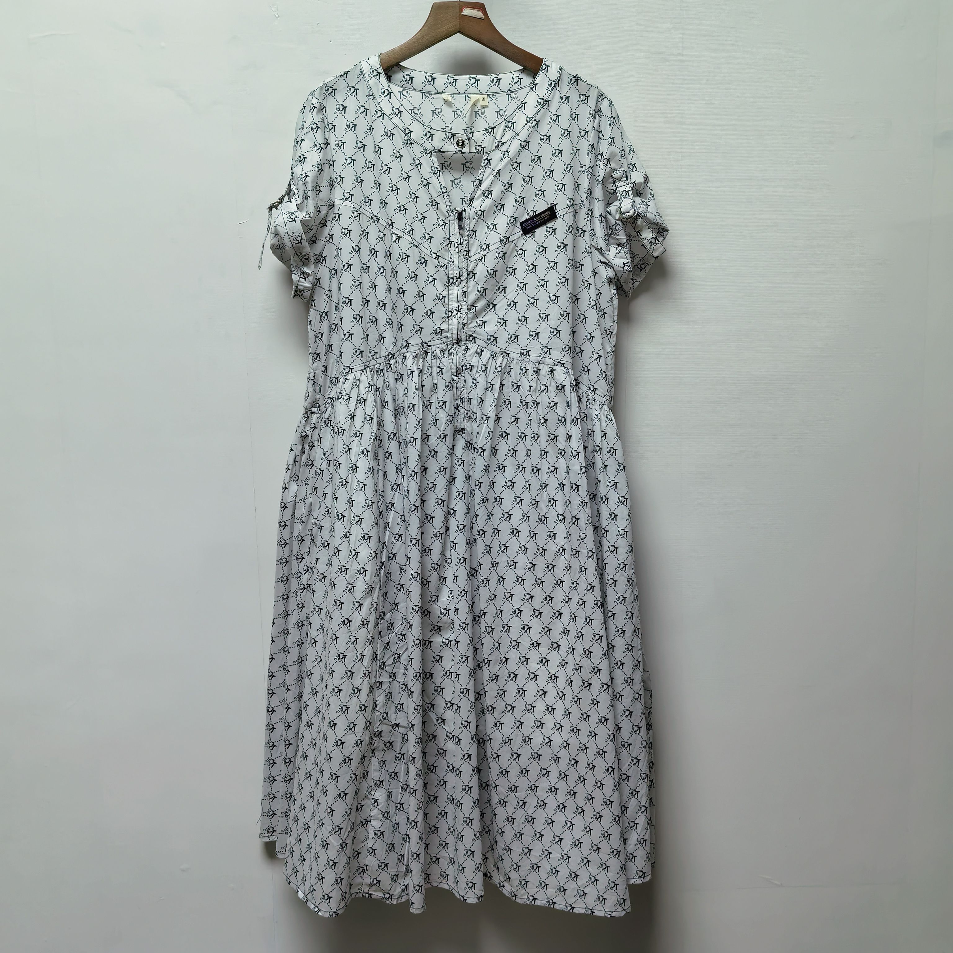 【艺】去标撤柜女装春夏新款田园风宽松韩版百搭纯棉连衣裙L088