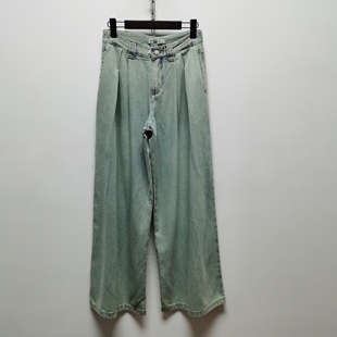 天丝长裤 长裤 透气牛仔裤 新垂感阔腿裤 H925 2025夏季 艾去标商场同款