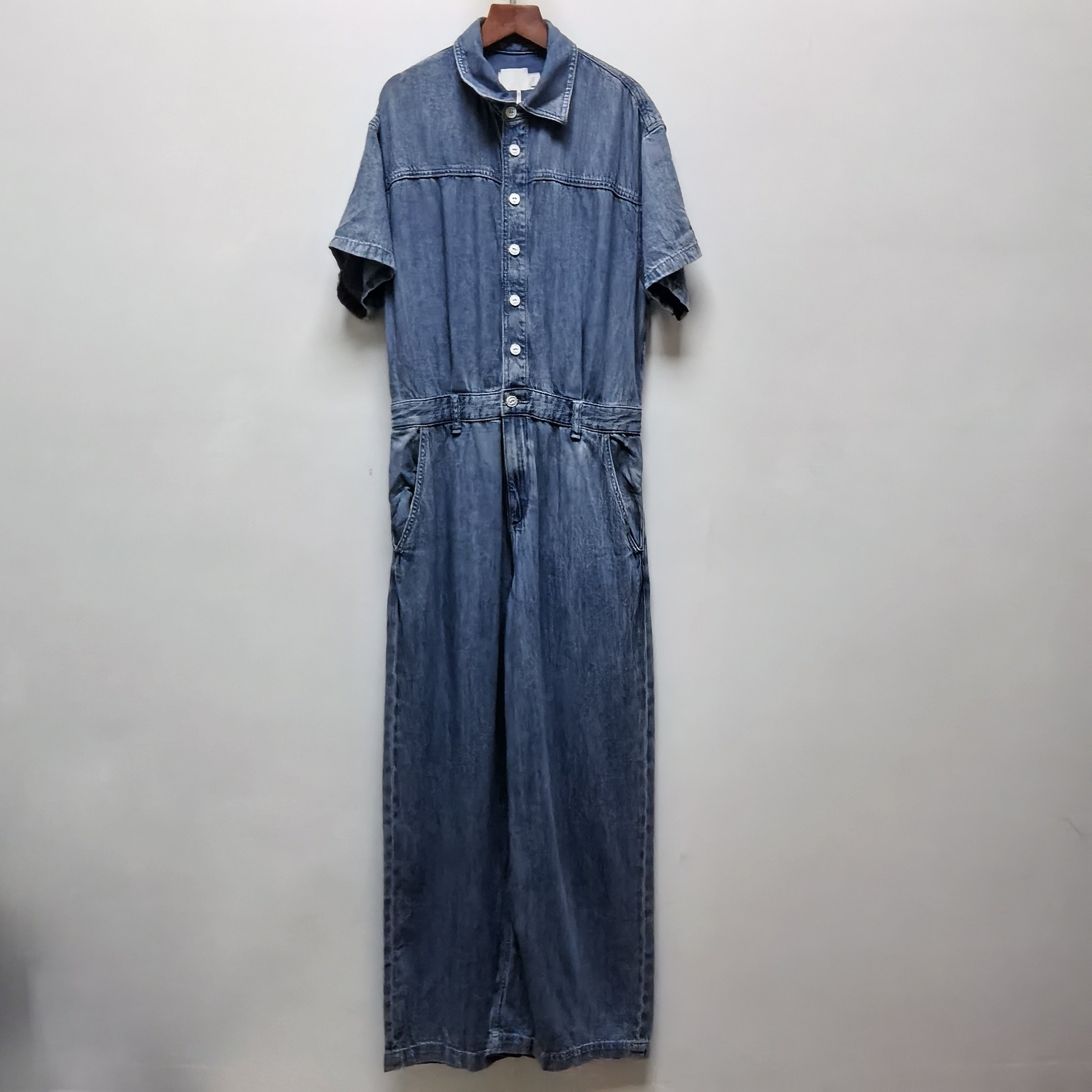 【ra*g】系列撤柜女装去标2025春秋季时尚复古宽松气质连体衣2988